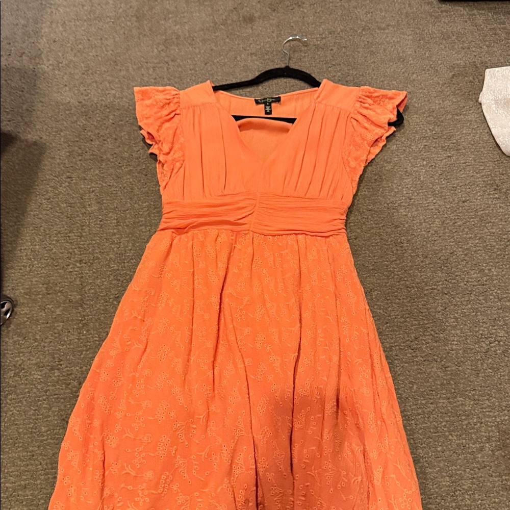 Jessica Simpson Coral Dress